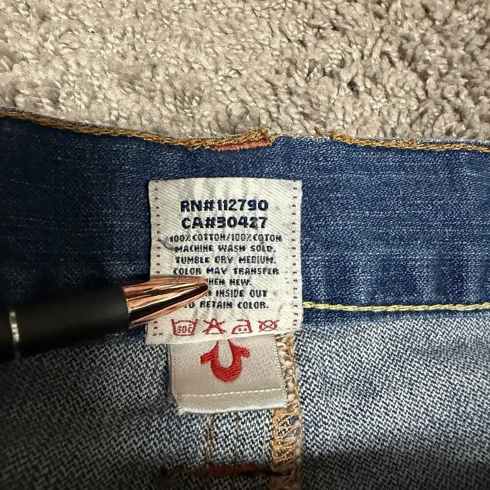 Vintage True Religion Ricky Jeans Brand New! 34/33